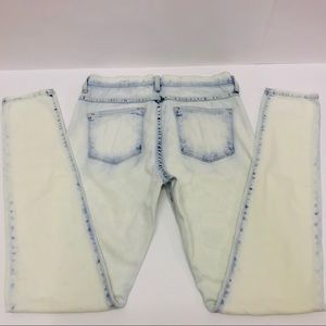 Flying Monkey Platinum Bleached High Skinny Sz 27